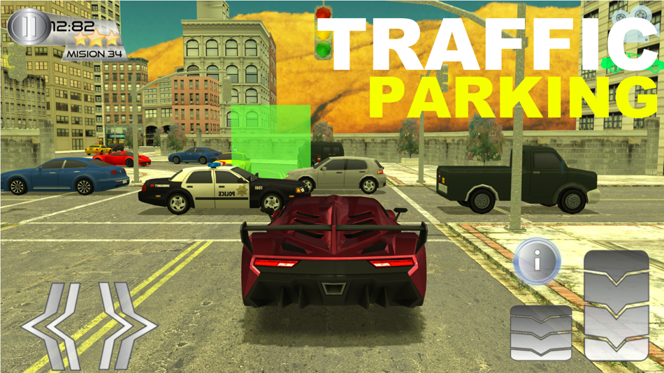 Sport Car Traffic Parking Driving Simulator - 1.01 - (iOS)