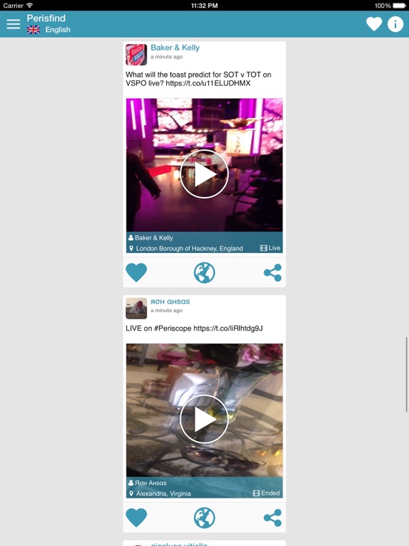 Perisfind - videos finder for Periscopeのおすすめ画像3