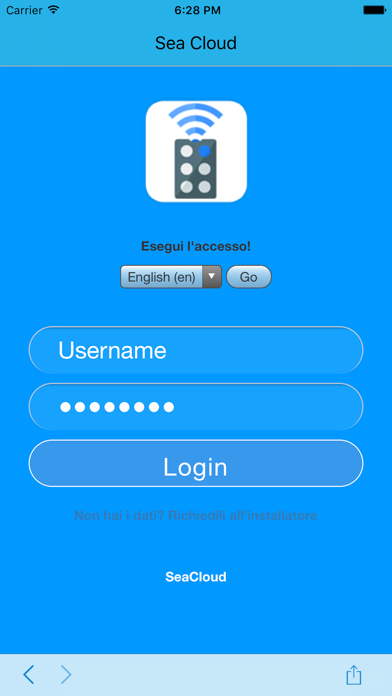 Screenshot #1 pour Sea Cloud Mobile