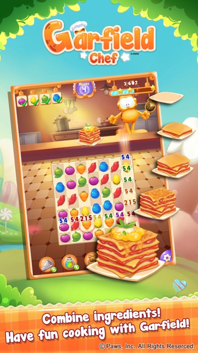 Garfield Chef: Game of Food screenshot 1
