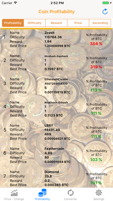 Screenshot #2 pour Coin Rates - Bitcoin Converter