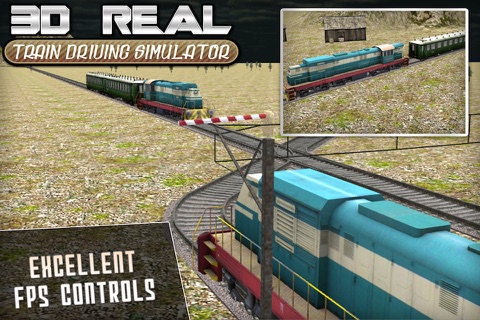 Real Train Driving Sim 3D screenshot 3