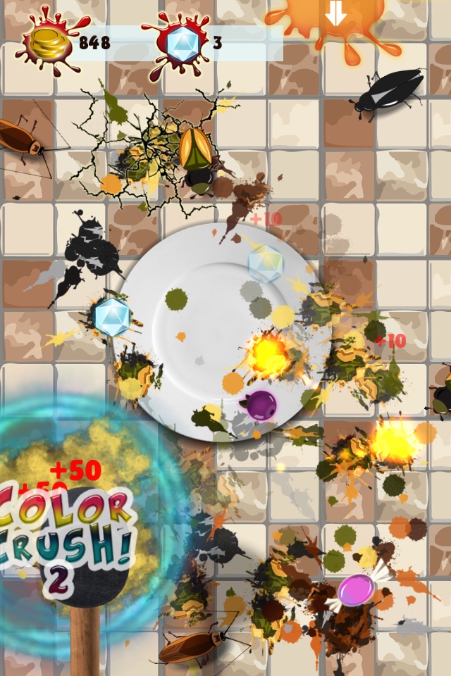 Food Defense - Bug smasher screenshot 3