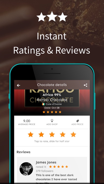 Chocoholic - The App for Chocolate lovers