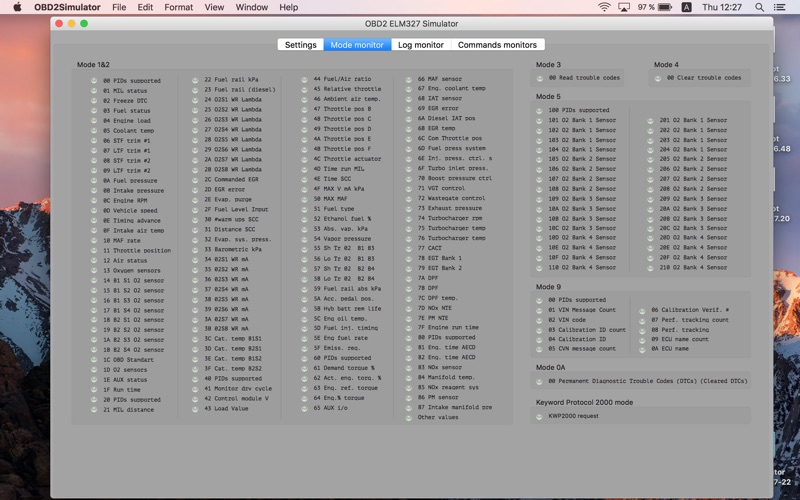 Screenshot #2 pour OBD2 Simulator