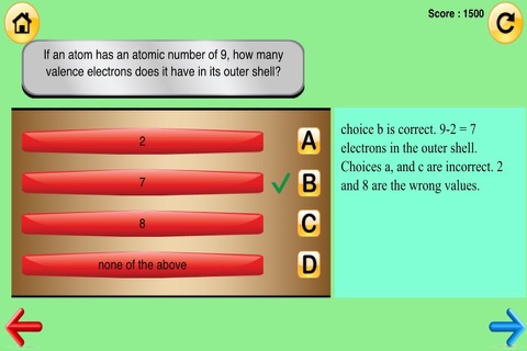 8th Grade Science Quiz # 1 : Practice Worksheets for home use and in school classrooms screenshot 3