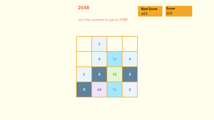 Screenshot #2 pour 2048 and plus !