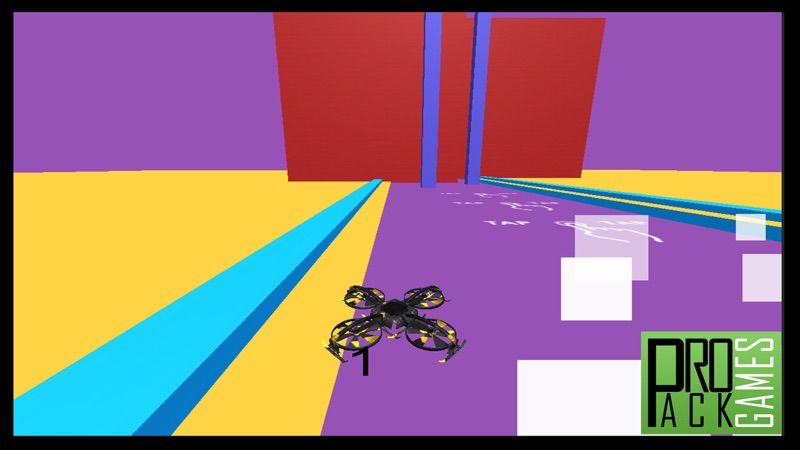 Drone Quadcopter simulador de vuelo - Toque para j screenshot 2