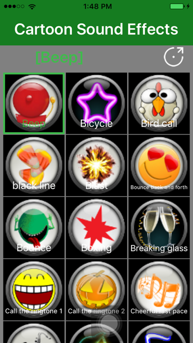 Screenshot #1 pour Cartoon Sound - 190 Free Sound Effects