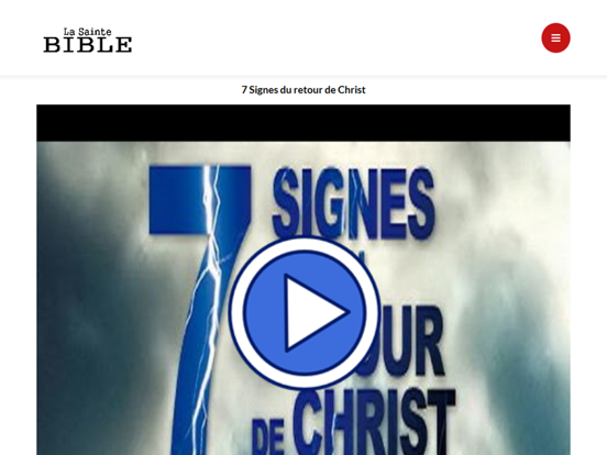 Screenshot #6 pour La Sainte Bible: Etude Biblique Parole de Dieu