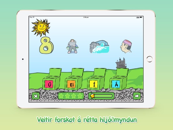 Screenshot #3 for FROSKALEIKUR - SKÓLAMEISTARINN - Listin að lesa