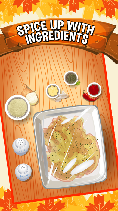 Screenshot #1 pour Turkey - Thanksgiving Baby Chef Girls & Teens
