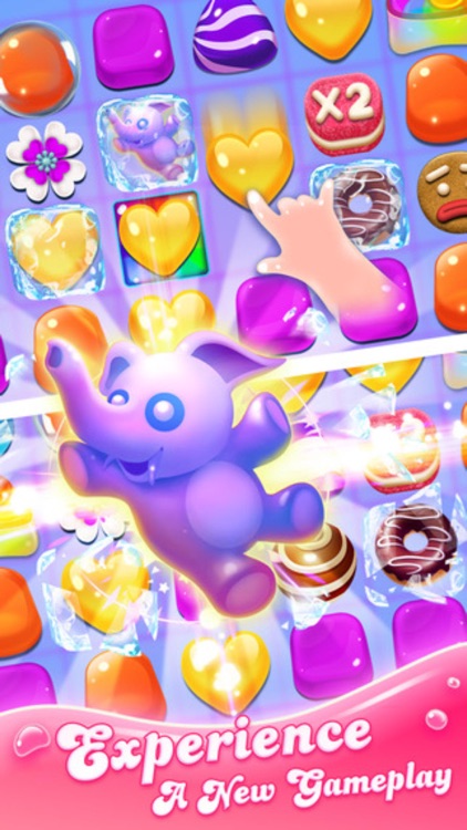 Charm Heroes King - 3 match Candy Splash Mania