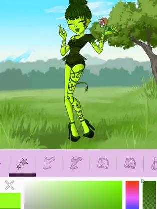 Captura de Pantalla 3 Creador de avatares: Monstruos iphone