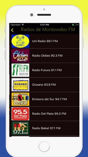 Radios de Uruguay Online FM - Emisoras del Uruguay en App Store