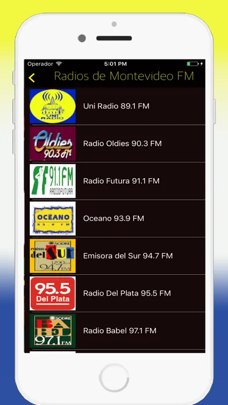 Radios de Uruguay Online FM - Emisoras del Uruguay