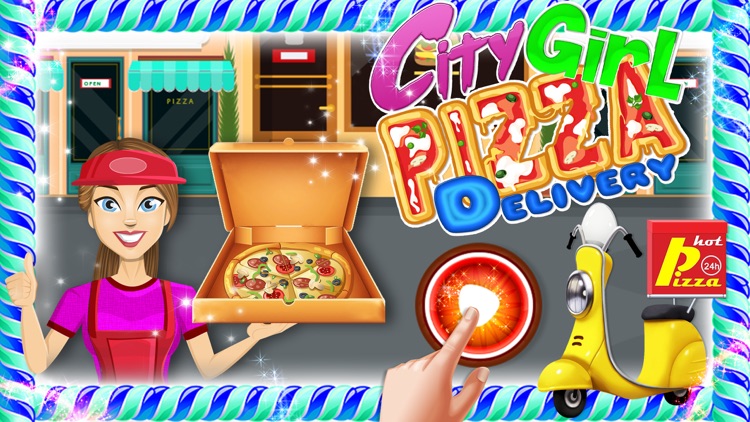 City Girl Pizza Delivery - Food Fever Cooking screenshot-4