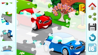 Slide Magic Puzzle & Photos - Cars Sliding Block iPhone screenshot