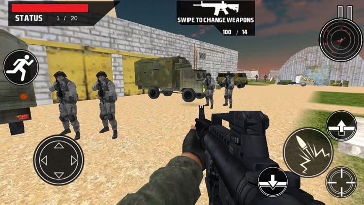 Elite SWAT Commando:Killer 3D screenshot-4