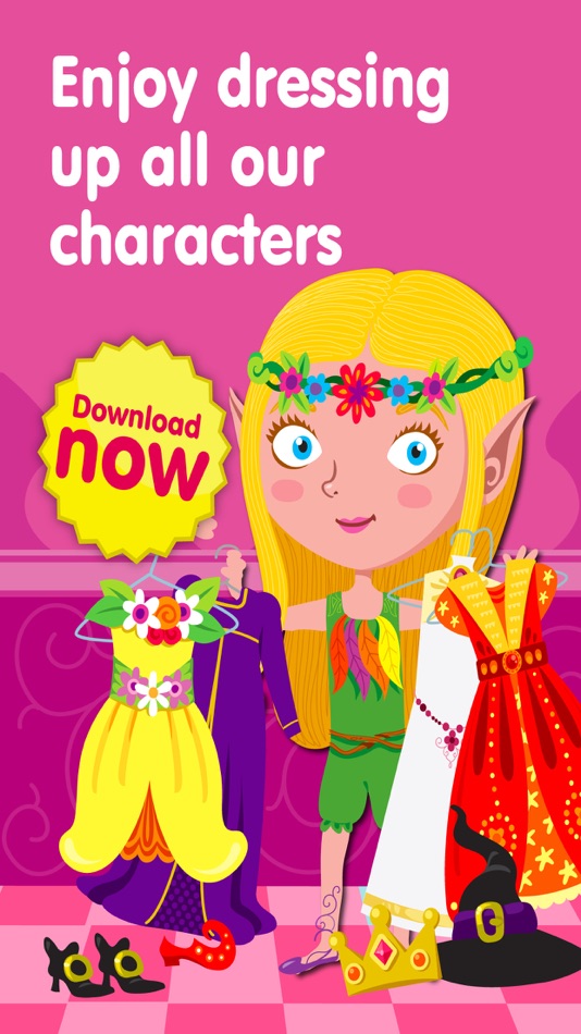 Dress Up Characters - Dressing Games for Toddlers - 1.2 - (iOS)