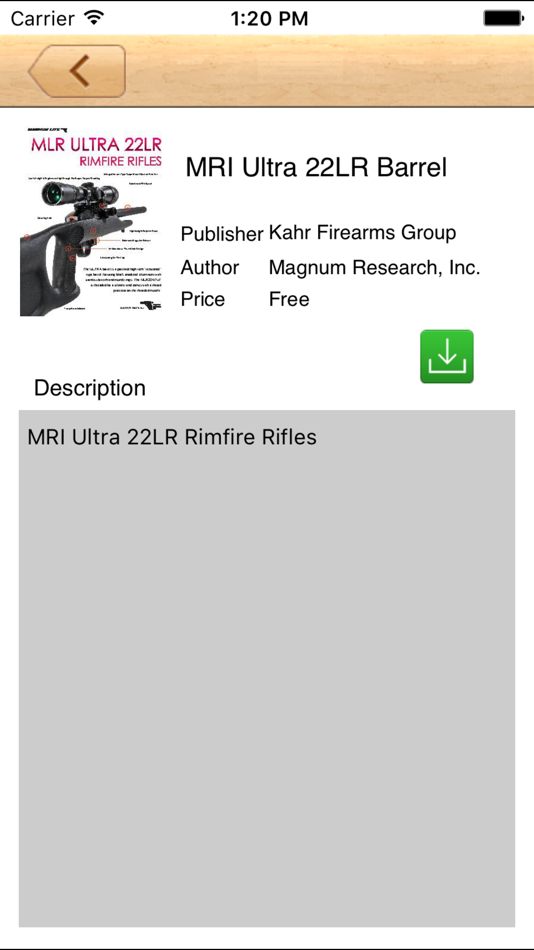 #3. KAHR FIREARMS GROUP (iOS) 由: EBOOK CLOUD INC