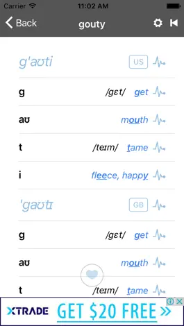 Game screenshot Pronunciation Dictionary apk