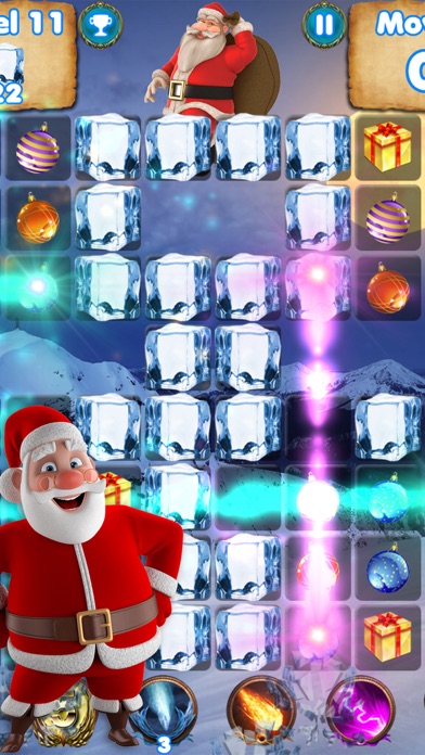 Screenshot #3 pour Santa Claus vous appelle - 3D jeux de Noël tracker