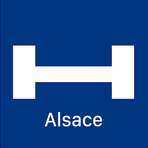 Alsace Hotels + Compare and Booking Hotel for Tonight with map and travel tour icon