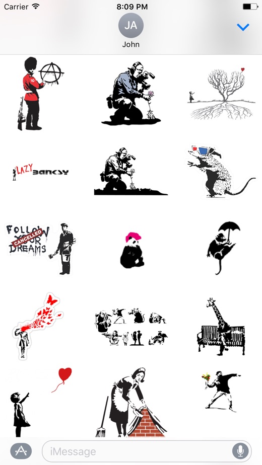 【图】Banksy Sticker Art(截图3)