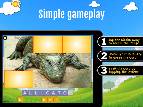 Screenshot #5 pour Guess & Spell Animals LITE