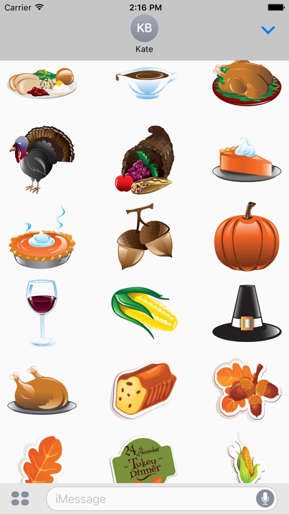 Thanksgiving 100+ Stickers Animated