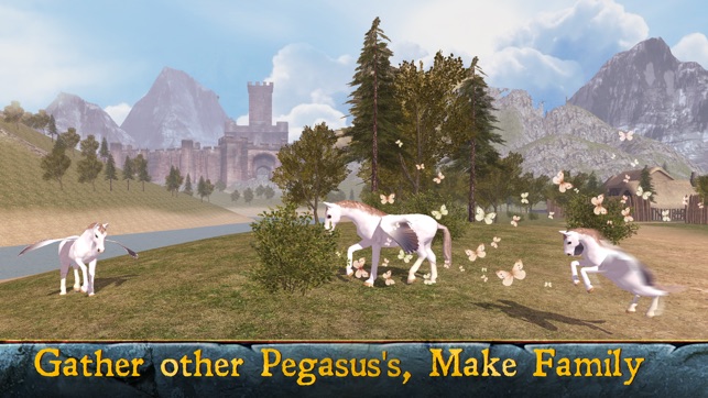 Flying Pegasus: Magic Horse Simulator 3D(圖3)-速報App