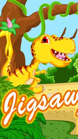 Game screenshot Dino jigsaw puzzles 4 pre-k 2 to 7 year olds games mod apk