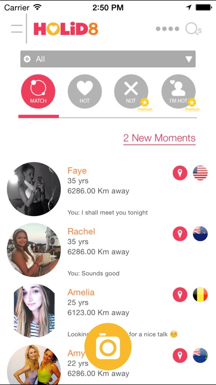 HOLiD8 - Holiday Dating App screenshot-3