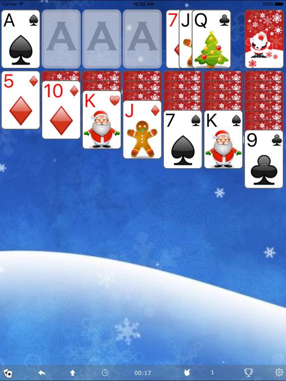 Screenshot #5 pour Solitaire For Christmas Free