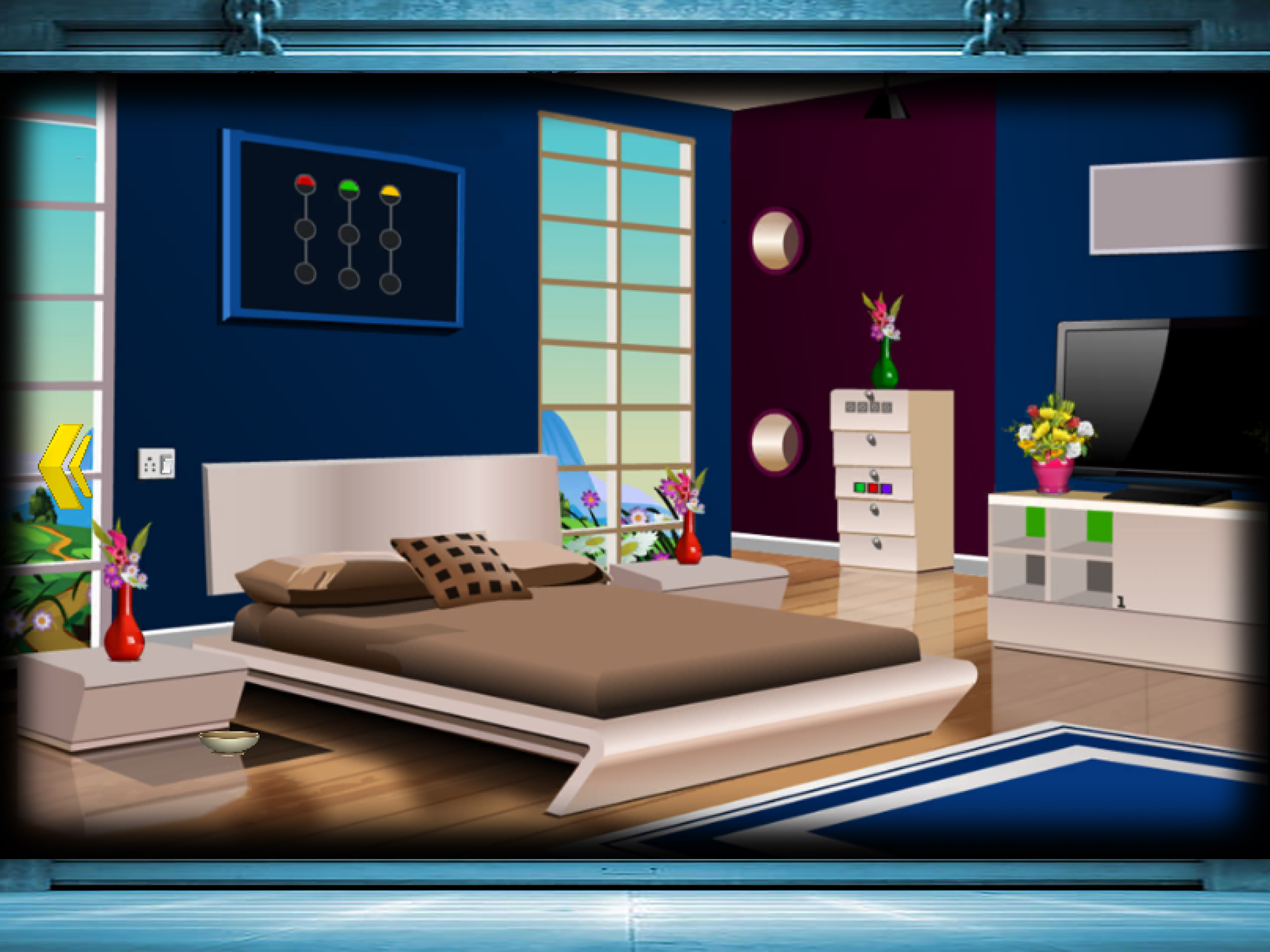 Escape Challenge 3:Escape the red room games