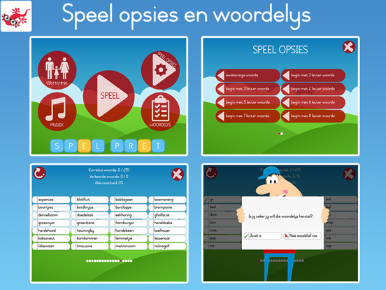 Screenshot #6 pour Spel Pret in Afrikaans