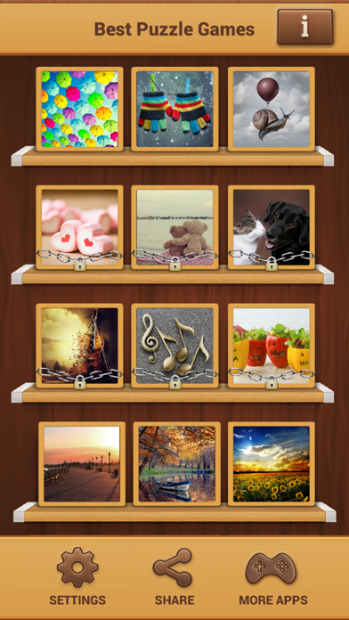 Screenshot #1 pour Les Meilleurs Jeux De Puzzle Réels - Jeu Amusant