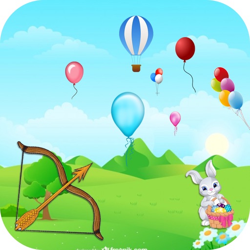 Real Multilevel Balloons Blast Archery Game icon