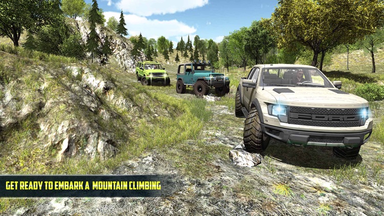 4X4 Offroad Jeep Mountain Hill