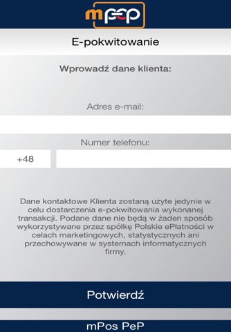 mPeP: czytnik kart płatniczych screenshot 4