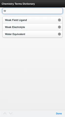 Game screenshot Chemistry Dictionary Offline mod apk