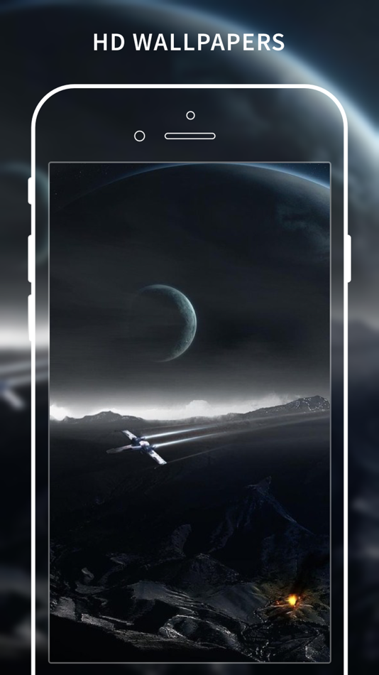 #1. Wallpapers for Star Wars HD (iOS) Podle: 馨敏 王