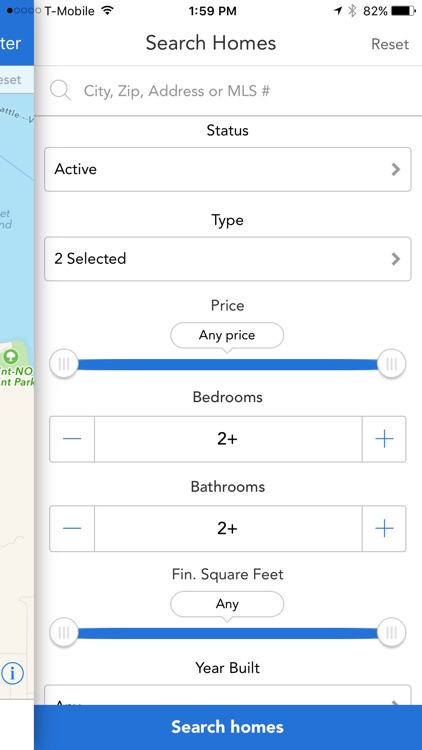 TheMLSonline: WA Home Search