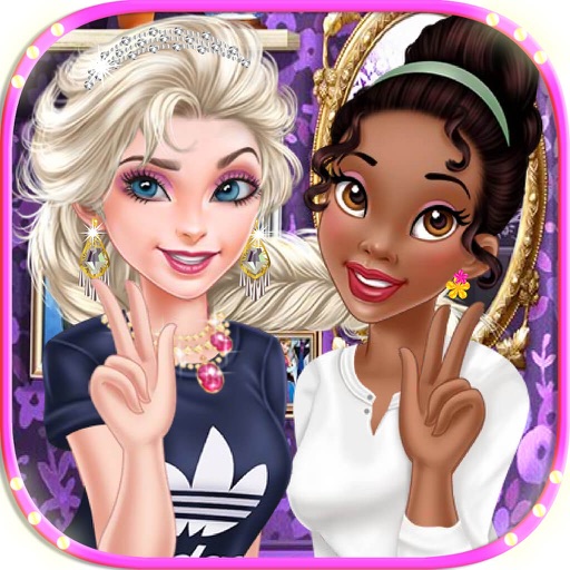 Girlfriend beauty makeup salon-free girl games icon