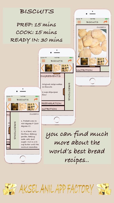 Screenshot 3 of Ekmek Tarifleri - Bread Recipes App