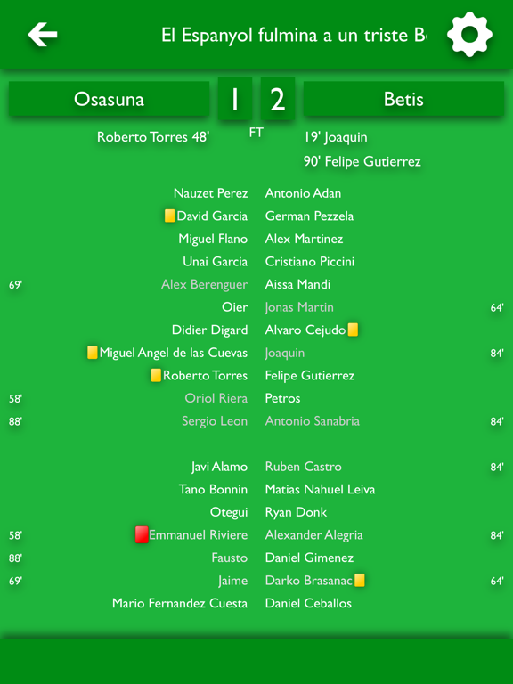 Screenshot #5 pour TLN - Todas Las Noticias del Real Betis Balompié