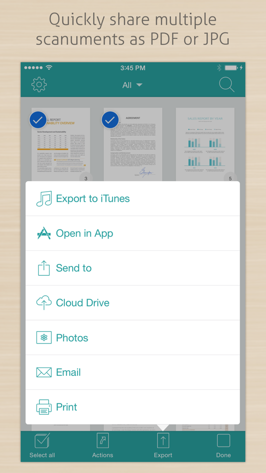 #4. Scanument - Document Scanner - Scan documents to PDF (iOS) 由: Sarrada Software Inc