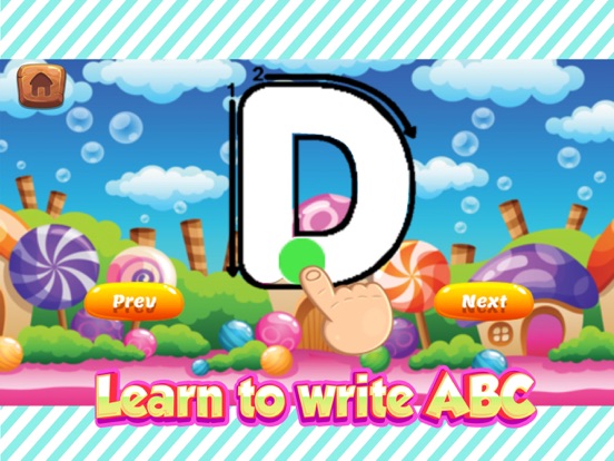 Preschool 1st 2nd grade worksheets alphabet decals iPad screenshot