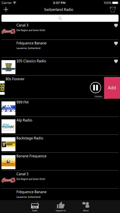 Swiss Radio - CH Radio Screenshot 4 - AppWisp.com Swiss Radio - CH Radio Screenshot 4 - AppWisp.com